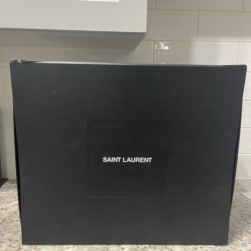 Ysl Yves Saint Laurent Duffle Briefcase Bag In Crocod… Gem